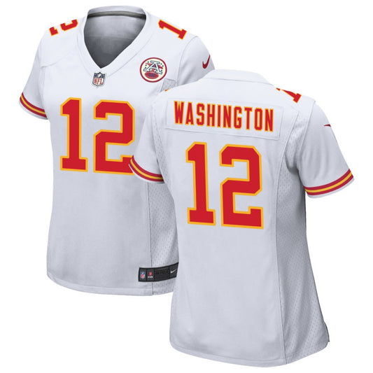 Montrell Washington Kansas City Chiefs Nike Women's Game Jersey - White