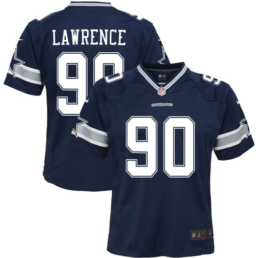 DeMarcus Lawrence Dallas Cowboys Nike Youth Game Jersey - Navy