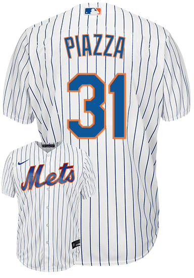 Mike Piazza Youth Jersey - NY Mets Replica Kids Home Jersey