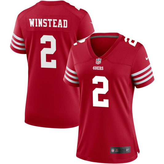 Isaiah Winstead San Francisco 49ers Nike Women's Game Jersey - Scarlet