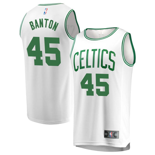 Dalano Banton Boston Celtics Fanatics Branded Fast Break Replica Jersey - Association Edition - White