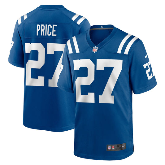 D'Vonte Price Indianapolis Colts Nike Game Player Jersey - Royal