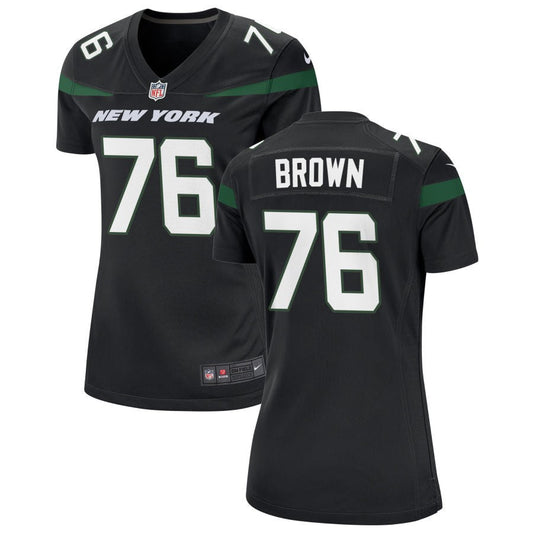 Duane Brown New York Jets Nike Women's Alternate Game Jersey - Stealth Black