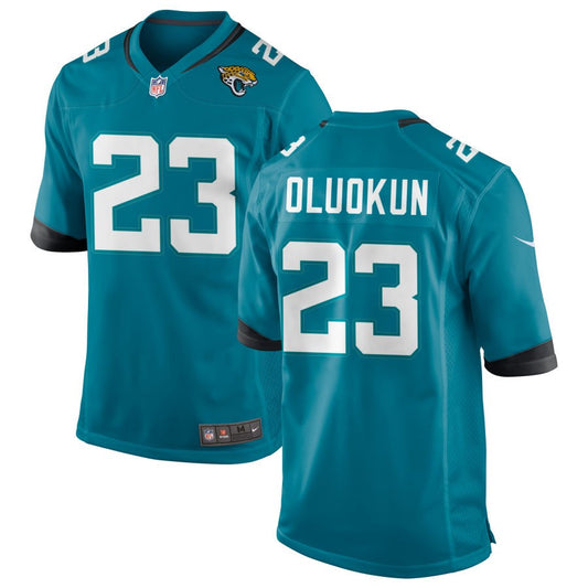 Foyesade Oluokun Jacksonville Jaguars Nike Alternate Game Jersey - Teal