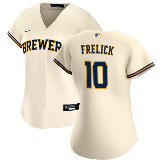 Sal Frelick Milwaukee Brewers Nike Women's Home Replica Jersey - Cream