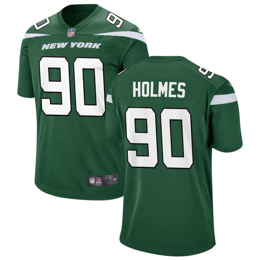 Jalyn Holmes New York Jets Nike Game Jersey - Gotham Green