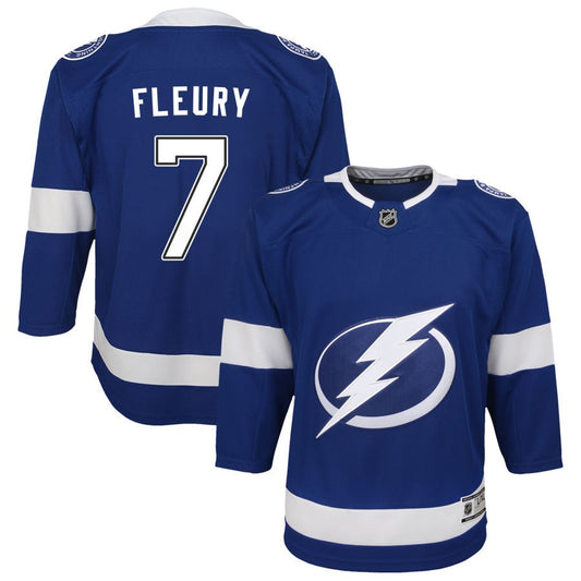 Haydn Fleury Tampa Bay Lightning Youth Home Premier Jersey - Blue