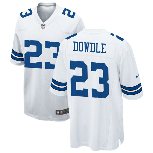 Rico Dowdle Dallas Cowboys Nike Game Jersey - White