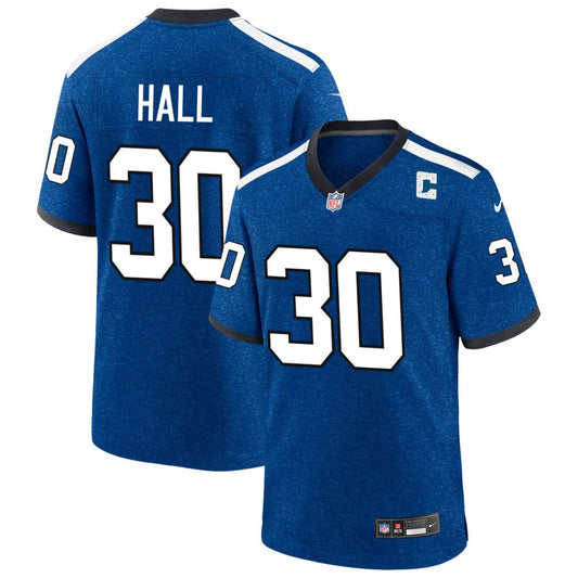 Darren Hall  Indiana Nights Indianapolis Colts Nike Alternate Game Jersey - Blue