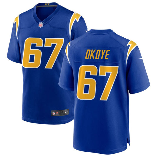 CJ Okoye Los Angeles Chargers Nike Alternate Game Jersey - Royal