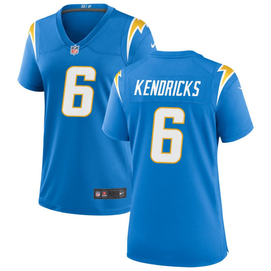 Eric Kendricks Los Angeles Chargers Nike Women's Game Jersey - Powder Blue