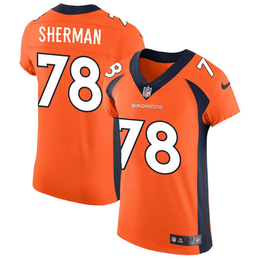 Will Sherman Denver Broncos Nike Vapor Untouchable Elite Jersey - Orange