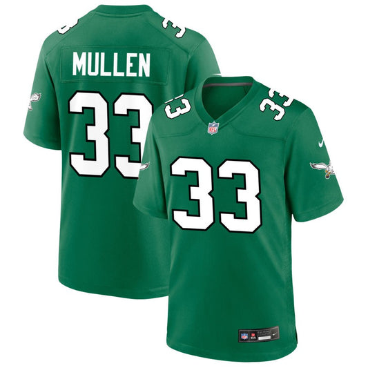 Tiawan Mullen Philadelphia Eagles Nike Alternate Game Jersey - Kelly Green