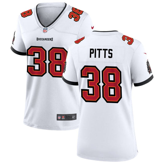 Derrek Pitts Nike Tampa Bay Buccaneers Women's Game Jersey - White