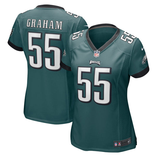 Women's Philadelphia Eagles Brandon Graham Game Jersey Midnight Green