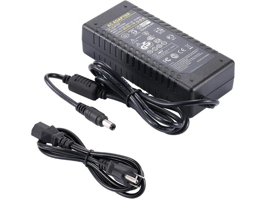 15V 4A Power Supply, COOLM 15V 4A 60W Power Adapter Charger 100-240V AC to DC Converter 5.5x2.5mm Replacement 15V 3.5A 3A 2.5A