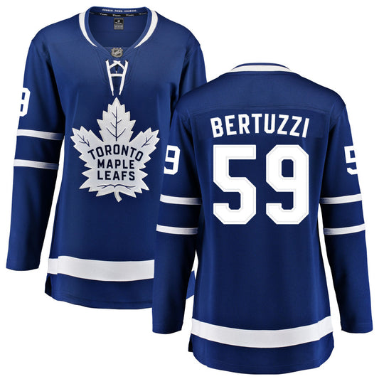 Tyler Bertuzzi Toronto Maple Leafs Fanatics Branded Women's Home Breakaway Jersey - Blue