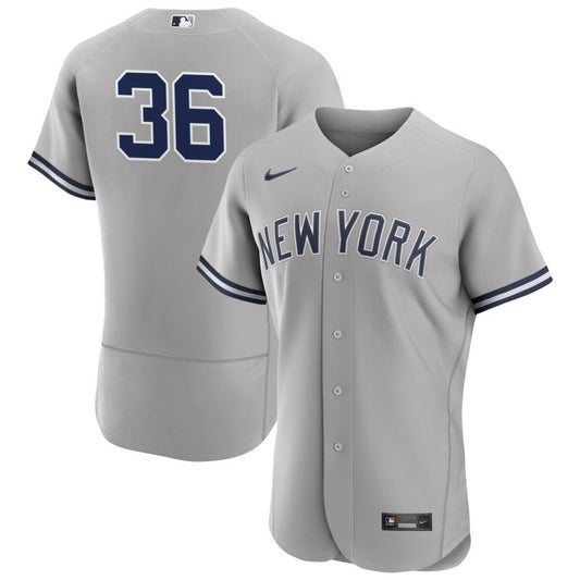 Clarke Schmidt New York Yankees Nike Road Authentic Jersey - Gray