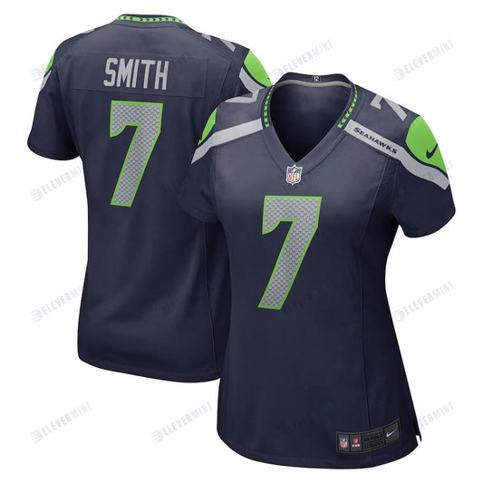 Geno Smith 7 Seattle Seahawks Women Jersey - Navy