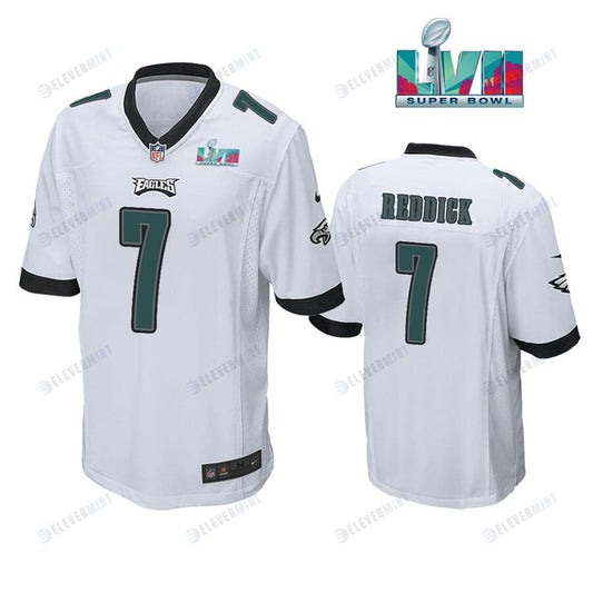 Haason Reddick 7 Philadelphia Eagles Super Bowl LVII Game Player Men Jersey - White