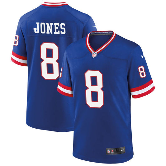 Daniel Jones New York Giants Nike Classic Game Jersey - Royal