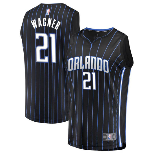 Moritz Wagner Orlando Magic Fanatics Branded Youth Fast Break Replica Jersey Black - Icon Edition