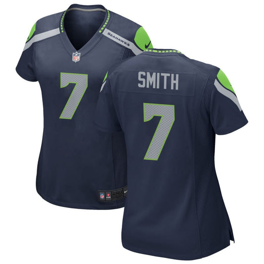 Geno Smith Seattle Seahawks Nike Women's Game Jersey - College Navy