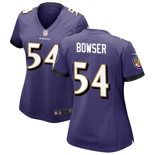 Tyus Bowser Baltimore Ravens Nike Women's Game Jersey - Purple