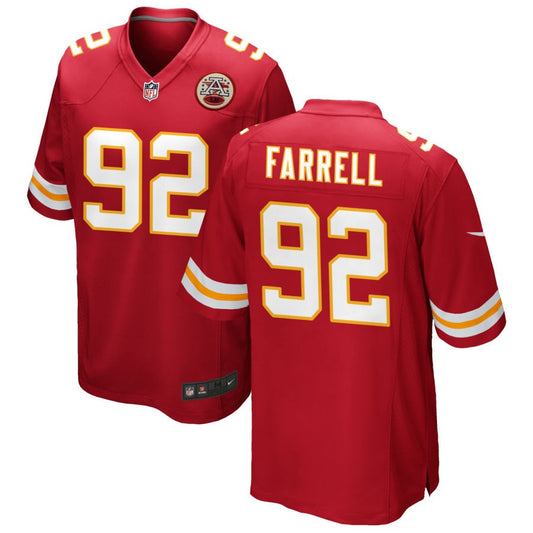 Neil Farrell Kansas City Chiefs Nike Game Jersey - Red