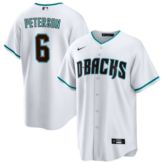 Jace Peterson Arizona Diamondbacks Nike Alternate Replica Jersey - White