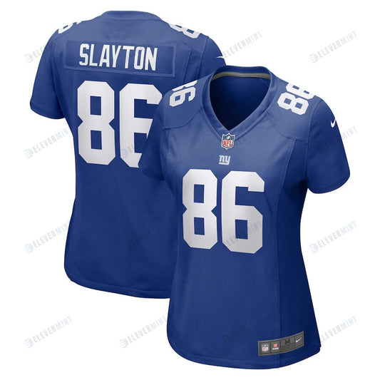 Darius Slayton 86 New York Giants Women Game Jersey - Royal