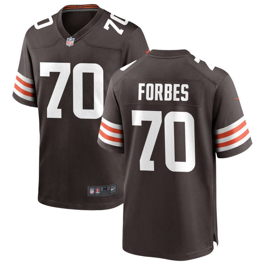 Drew Forbes Nike Cleveland Browns Game Jersey - Brown