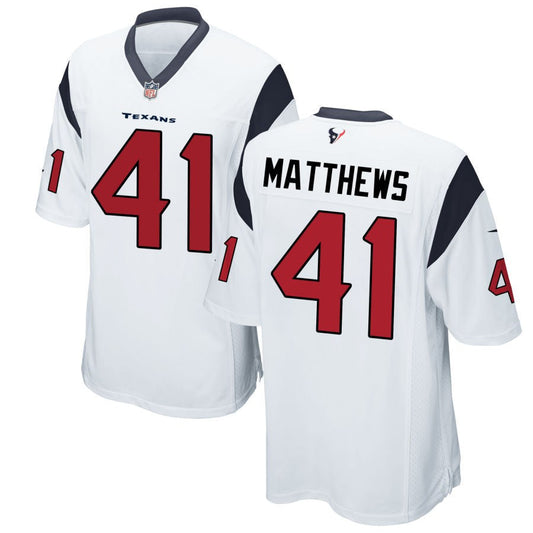 Jesse Matthews Houston Texans Nike Game Jersey - White