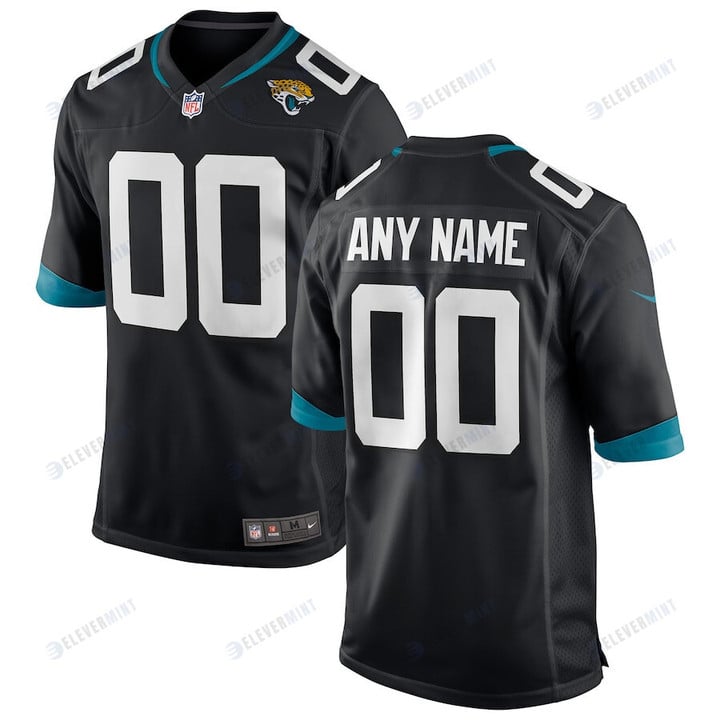 Jacksonville Jaguars Custom Men Game Jersey - Black