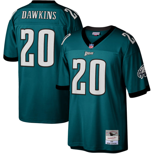 Brian Dawkins Philadelphia Eagles Mitchell & Ness 1996 Legacy Replica Jersey - Midnight Green