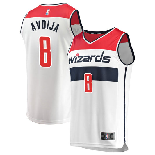 Deni Avdija Washington Wizards Fanatics Branded Fast Break Replica Jersey - Association Edition - White