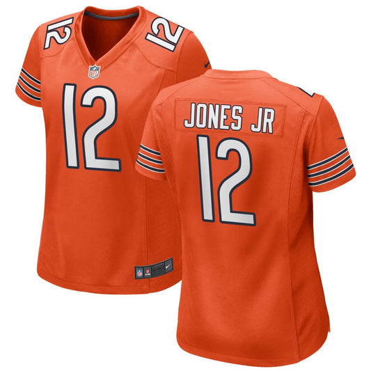 Velus Jones Jr Chicago Bears Nike Women's Alternate Game Jersey - Orange