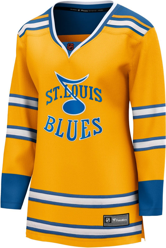 Fanatics Women's St. Louis Blues Reverse Retro '22 Breakaway Jersey