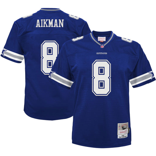 Troy Aikman Dallas Cowboys Mitchell & Ness Preschool 1996 Retired Player Legacy Jersey - Navy