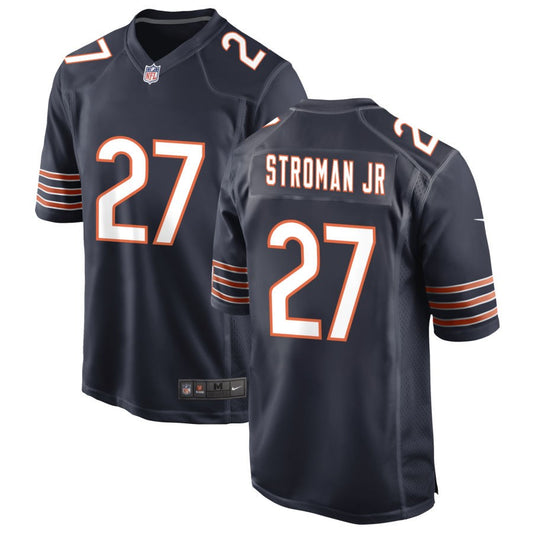 Greg Stroman Jr Chicago Bears Nike Game Jersey - Navy