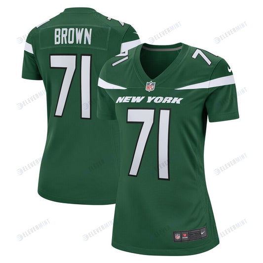 Duane Brown New York Jets Women's Game Player Jersey - Gotham Green