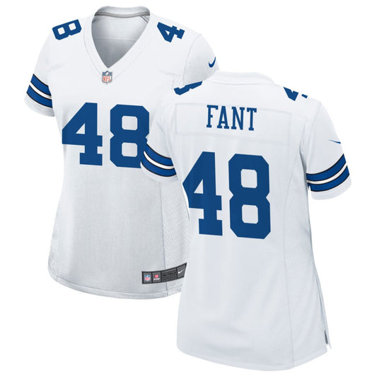 Princeton Fant Dallas Cowboys Nike Women's Game Jersey - White