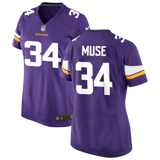 Nick Muse Minnesota Vikings Nike Women's Game Jersey - Purple