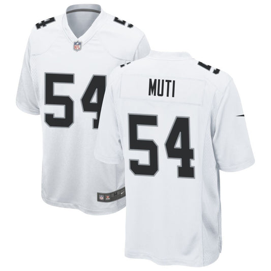 Netane Muti Las Vegas Raiders Nike Game Jersey - White