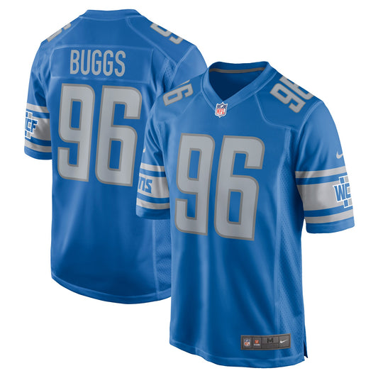 Isaiah Buggs Detroit Lions Nike Home Game Player Jersey - Blue