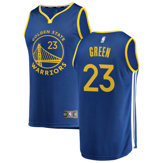 Draymond Green Golden State Warriors Fanatics Branded 2019/20 Fast Break Replica Jersey Royal - Icon Edition