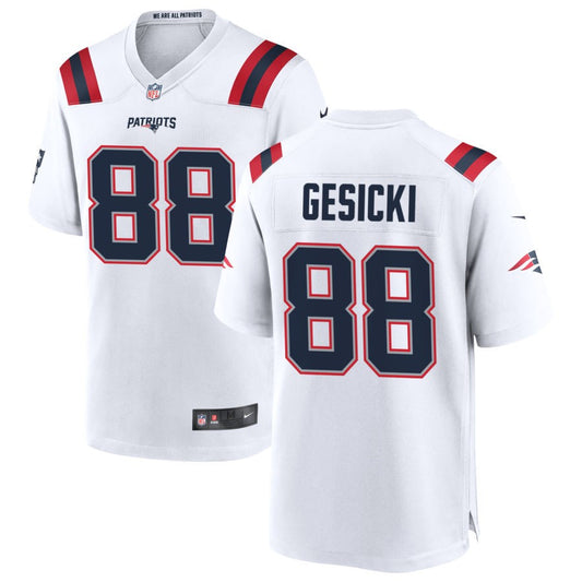 Mike Gesicki New England Patriots Nike Game Jersey - White