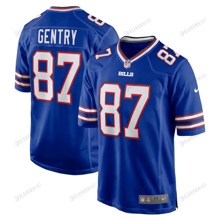 Tanner Gentry Buffalo Bills Game Jersey - Royal