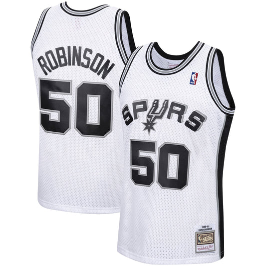 David Robinson San Antonio Spurs Mitchell & Ness Hardwood Classics Swingman Jersey - White