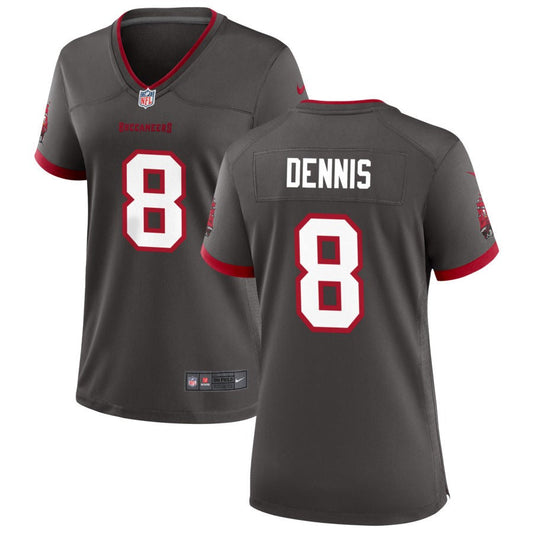 SirVocea Dennis Tampa Bay Buccaneers Nike Women's Alternate Game Jersey - Pewter